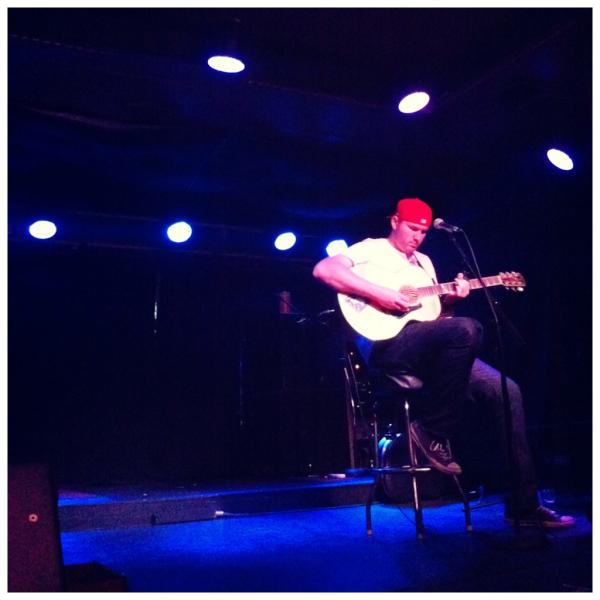 SharpCoRecords's tweet photo. Our boy @clayhughesmusic is playing "Weirdo Wednesday" at Davey's! http://t.co/zQMrQ3E3