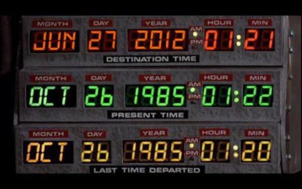 BookChanger's tweet photo. Remember "Back to the Future?" That day is today! http://t.co/3kPR3hqH