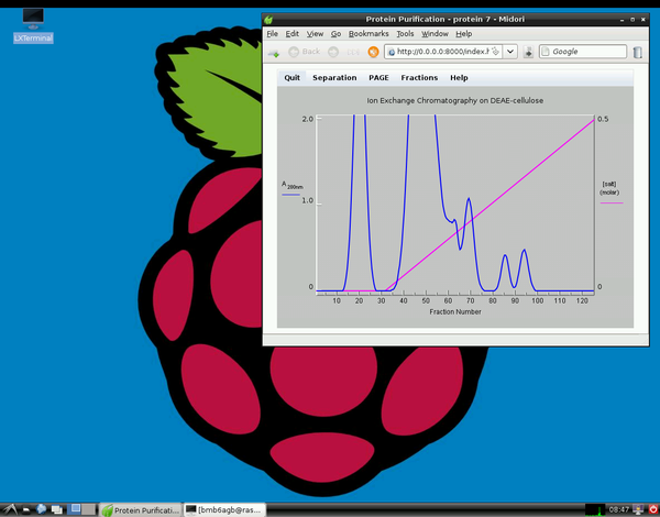 ProtPure's tweet image. Yes - it works on a Raspberry Pi!