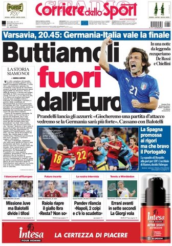Alexparmafc's tweet photo. Questo si che è un titolo!!! @alessiaferra @costanzape @WaleValli http://t.co/U1OHZyfW