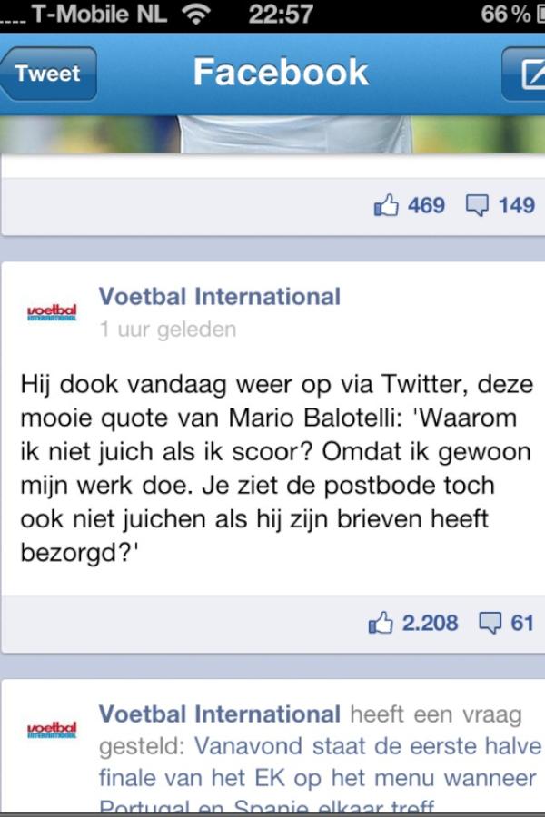 WouterSprunken's tweet photo. Balotelli...... #passie #italie http://t.co/MrIJFNAR