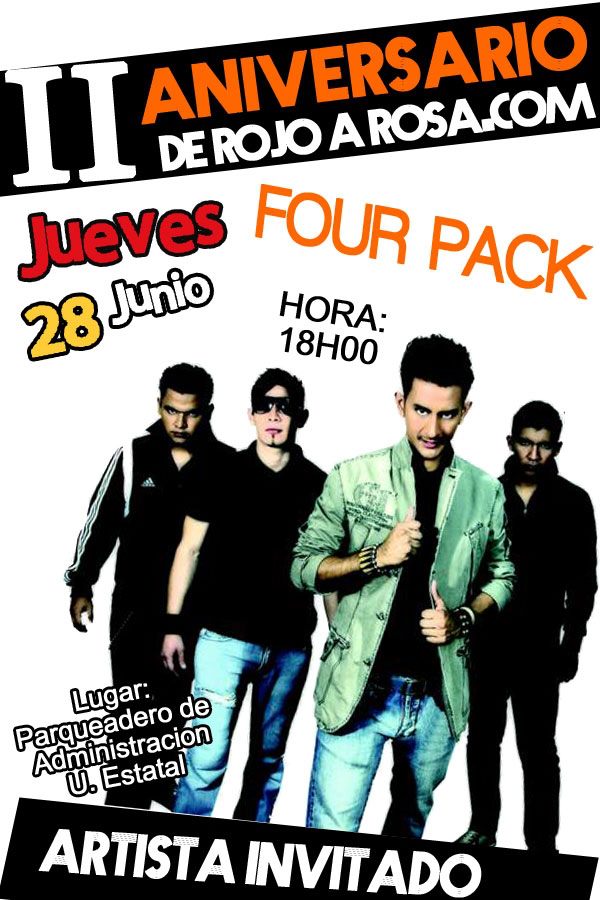 fourpackband tweet picture
