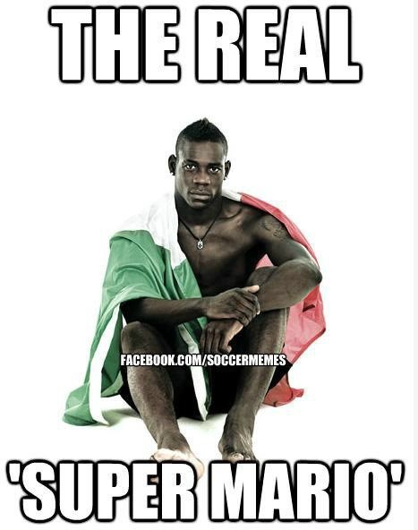 BoGAndersen's tweet photo. Hold nu op en attitude....SuperMario! http://t.co/gA3PVDSY