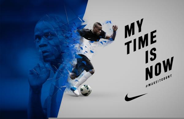 Nike Football "Be remembered. My Time is Now. http://t.co/nsKIi15L" / Twitter
