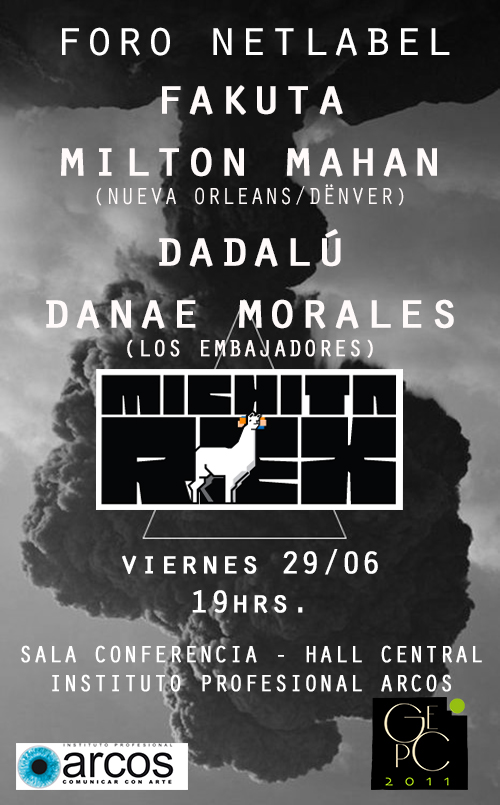 ForoNetlabel's tweet image. MAÑANA! aquí el evento facebook.com/events/1667307… con @michitarex y @dadalu_ en vivo!!!