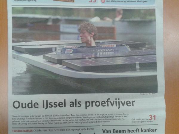 Daar is ie dan! Lianzon, de carbon beauty via <a href="/degelderlander/">De Gelderlander</a> nu op naar de <a href="/DCS2012/">deborah stedam</a>