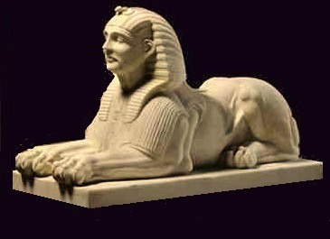 sjcritchley's tweet photo. Finished sphinx one of a pair http://t.co/lnPbyuB2