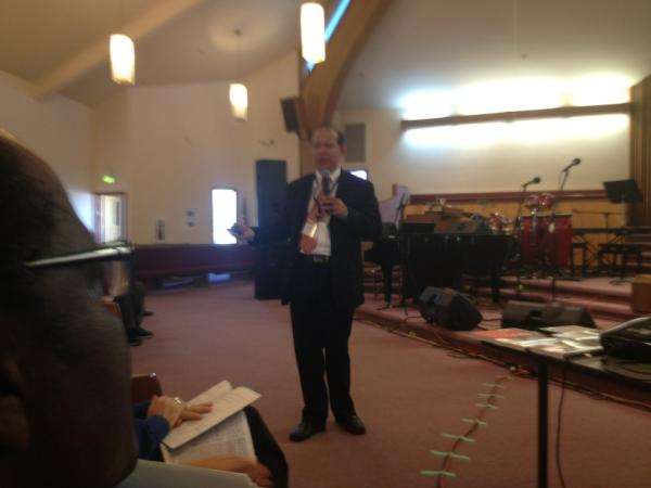 EdSilvoso's tweet photo. King Flores from Philippines blowing audience away on deck. Day of out north American transformation conference ptl! http://t.co/A6VOA4l2