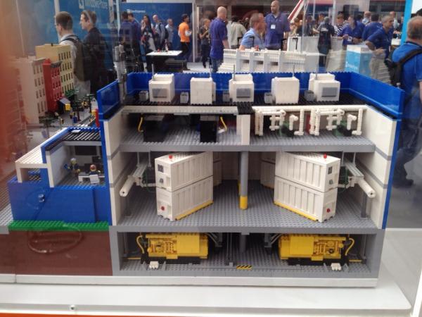 SQLServer's tweet photo. Coolest Lego set ever? RT @sbink: Microsoft Lego Datacenter #tee12 http://t.co/A862yPRK