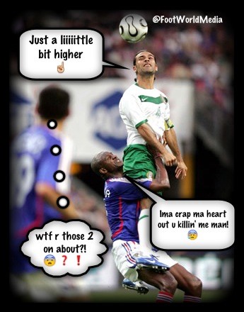 FootWorldMedia's tweet photo. "wtf are those 2 up to?"

#share #football #soccer #FootWorldMedia http://t.co/174uMU23