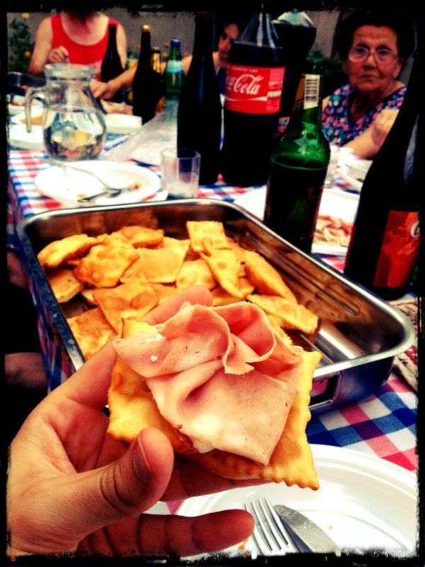 Frankvalentini's tweet photo. Gnocco time.... http://t.co/jzCdp62G