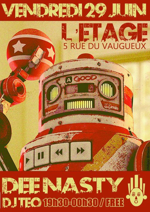 Ce soir à l'étage. 19H30 > 00H30