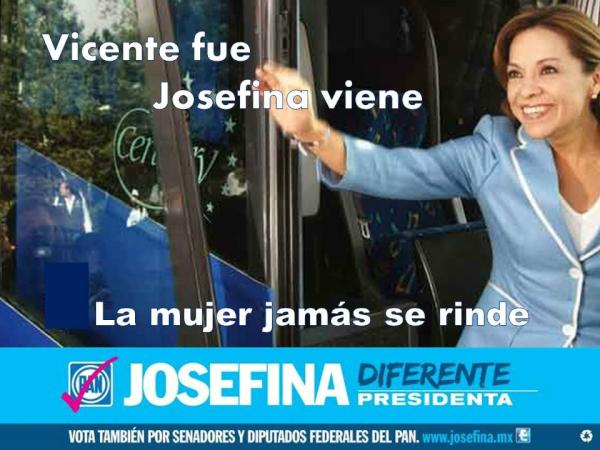 #LoLograsteJosefina pq México te quiere Presidenta