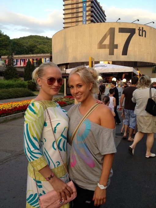 With girls in famous film festival in Karlovy Vary. http://t.co/EQbM9U8c<a href="/tag/excited"class="tags"><span>#excited</span></a>