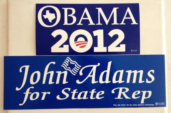 Adams4StateRep's tweet image. @txdems
lets see how many of these we plaster on cars!
#standwithobama
