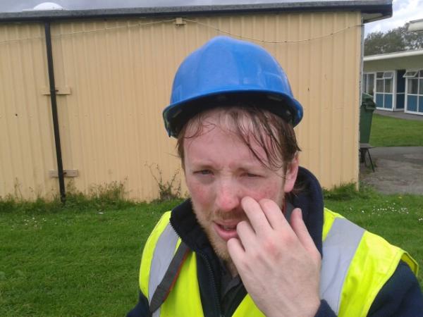BenPorterBpool's tweet photo. @B1orm10 RT pls for chris west on his first day at work, were all proud of u mate http://t.co/rLQrqB5U