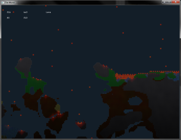 Shrimpcave's tweet image. Screw that nonsense, let&apos;s make it rain lava from the sky! #ProgrammingIsAwesome
