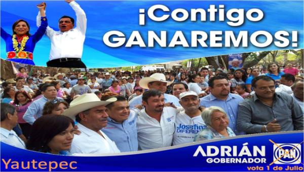 mariagallardo_3's tweet photo. Gracias Yautepec ¡Contigo Ganaremos! Adrián Rivera Gobernador #Morelos #PAN http://t.co/BR5bMhfY