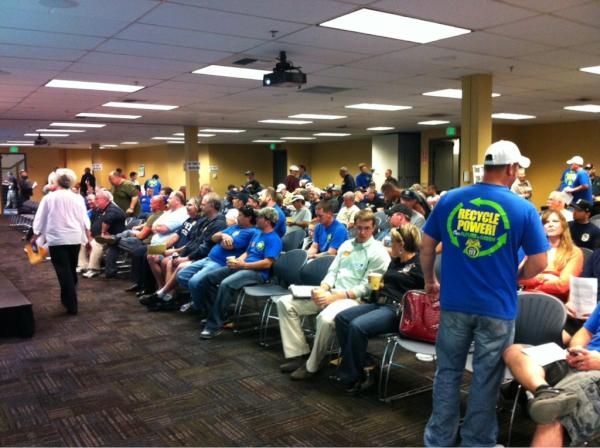 bbrettp's tweet image. Teamsters 117 organizing to stand up for recycling drivers in Seattle/Puget Sound. Just left the rally!