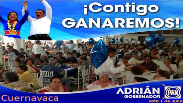 mariagallardo_3's tweet photo. Gracias Cuernavaca ¡Contigo Ganaremos! @adrian_riverap Gobernador #Morelos #Cuernavaca #Jiutepec #Cuautla #PAN http://t.co/YvXJ6Svf