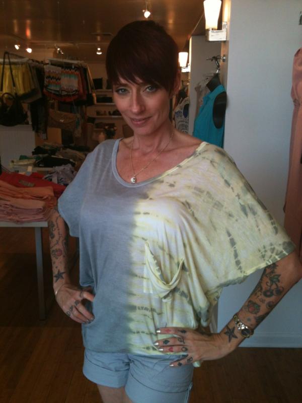 BobbiRocco's tweet photo. Patricia is rocking out tie-dye tshirt, and you will too! http://t.co/Hw0iffTf