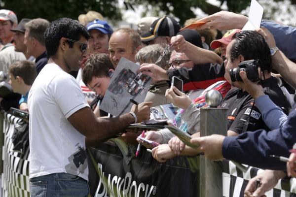 The fans here have been AMAZING as ever !! <a href="/fosgoodwood/">Goodwood FOS</a>