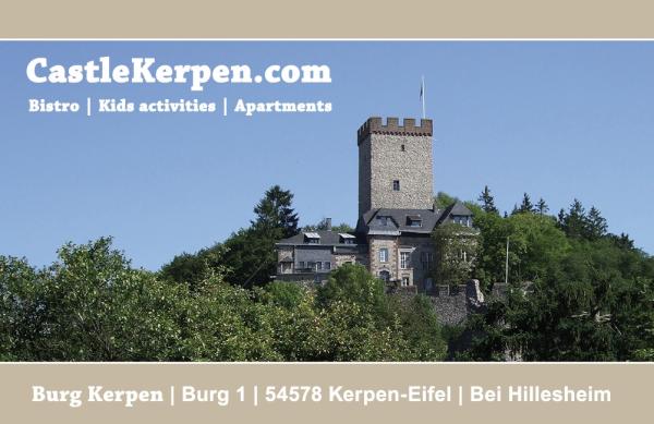 CastleKerpen's tweet photo. #Weekendjeweg Met Kids-activities boek  weekend 1312 n.Chr.  #Eifel #Kasteel
#Vakantie niet #gratis maar wel bijzonder http://t.co/7UkF9SF2