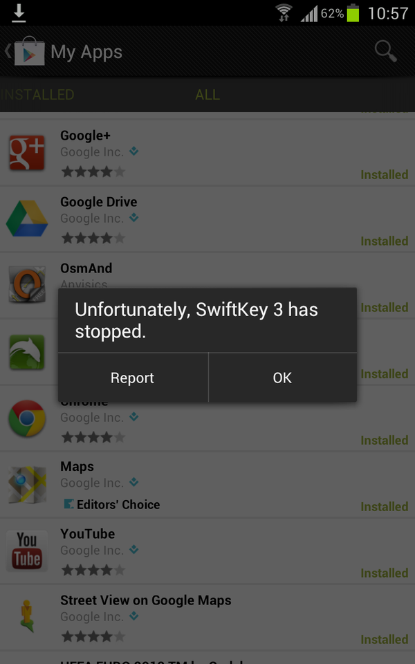 Androidbruger tweet picture