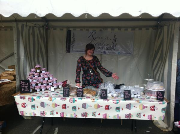 RosesKitchen's tweet photo. My first market stall was a great success yesterday, I have been offered another 2 months at bury St Edmunds Market! http://t.co/wjUi09Dx