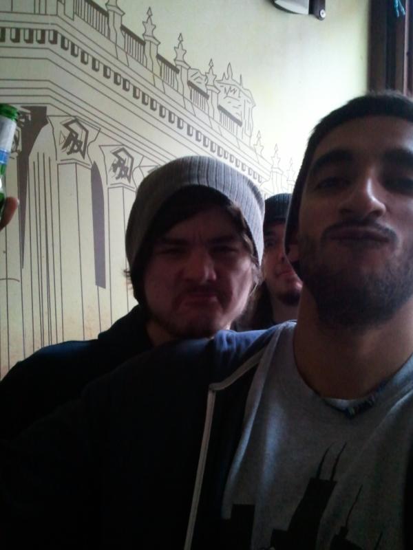 Resident_Jas's tweet photo. #ghostfest breakfast. Northern monkeys. http://t.co/QZGfRFjR