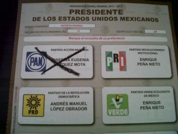 estoy_ok's tweet photo. MUY ORGULLOSO MI VOTO ES PARA... #VotoPorJosefina http://t.co/QN07FOqp