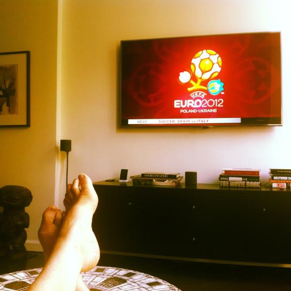 LaurentD7's tweet photo. Ready 4 the game.Viva España http://t.co/bmyKOrH2