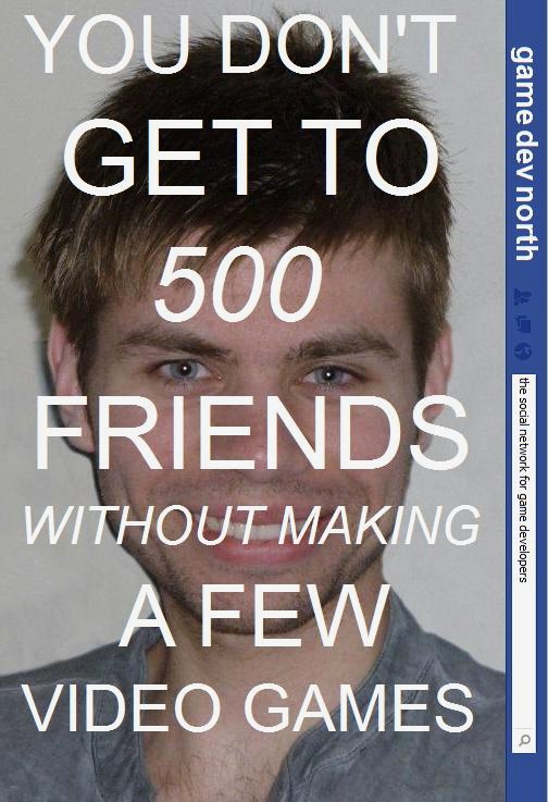 GameDevNorth's tweet photo. Check out the social network inspired #gamedevnorth poster made by @PS_Benjie from @ProjectStatic http://t.co/MzcJs336