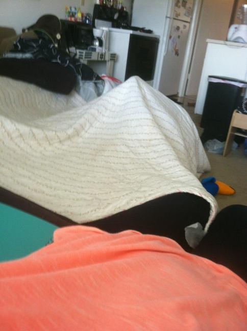 stormidcrow's tweet image. Just being a human fixture in the construction of a blanket-tent #kids #normalsunday