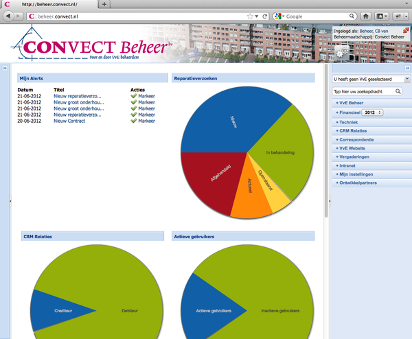 De innovatieve en effectieve totaalapplicatie voor VvE beheerders is online! Alle ontwikkelpartners, hartelijk bedankt!