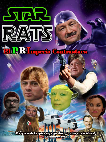 AdalMamones's tweet photo. #PeñaNietoPresidente el PRImperio Contraataca http://t.co/1xBjAJKH