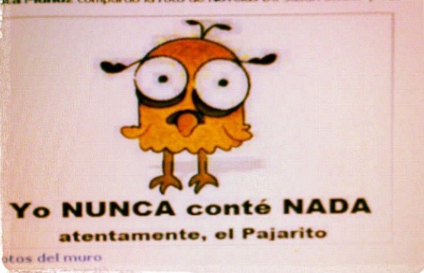 fran_pooley's tweet photo. "un pajarito me contó" #clasico http://t.co/8uigjAmp