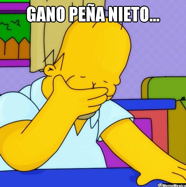 MemeMexico's tweet photo. Gano Peña Nieto ... http://t.co/zN2MPdzs