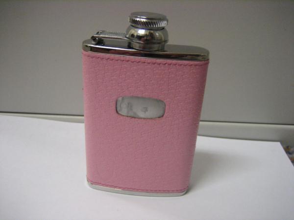 Listed on eBay now Mini Pink Hip Flask