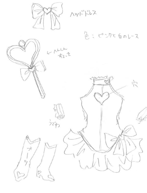 ヽ W ﾉ D シャッチョサン 魔法少年あまちカナメ衣装設定 手書きラフが発掘されましたー お問合せ下さった方 遅くなってすみませんー お待たせしました Http T Co Ij5arzvc