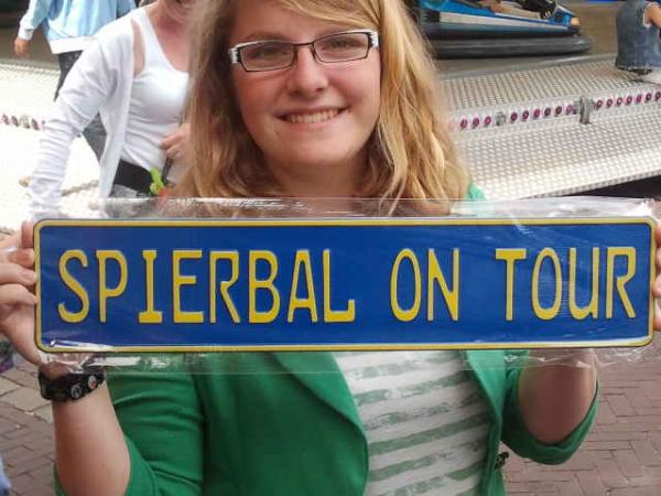 Nieuwe nummerplaat voor de kar!