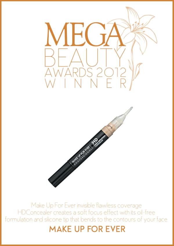 makeupforeverph's tweet photo. Presenting our HD Concealer, one of the Winners at the MEGA Beauty Awards 2012! Thank you, @mega_magazine ! http://t.co/AmewGAr6