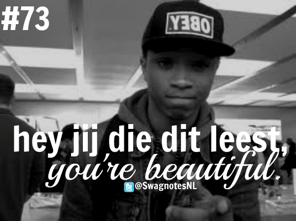 SwagnotesNL's tweet image. #73 #Swagnote -