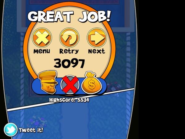 MirwanaOfficial's tweet photo. I pilfered 3097 points worth of loot on 'No Small Favor' in #RobberyBob. Beat that!

 http://t.co/kyUBA8yY http://t.co/4h9Lmv4v