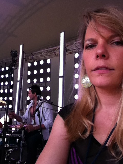 Onstage getting ready to start #Rotw2012