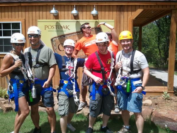 POSTOAKCanopy's tweet photo. July 15th - 3 pm Tour - Representing Beggs &amp; Piedmont OK &amp; Amarillo Texas - What a fun group to end the day with! http://t.co/PT8W7L8D