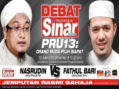 Papa Nia On Twitter Debat Antara Ketua Pemuda Pas Pusat Ustaz Nasrudin Hassan Vs Ulama Muda Umno Ustaz Fathul Bari Mat Jahaya Http T Co Unxid3eu