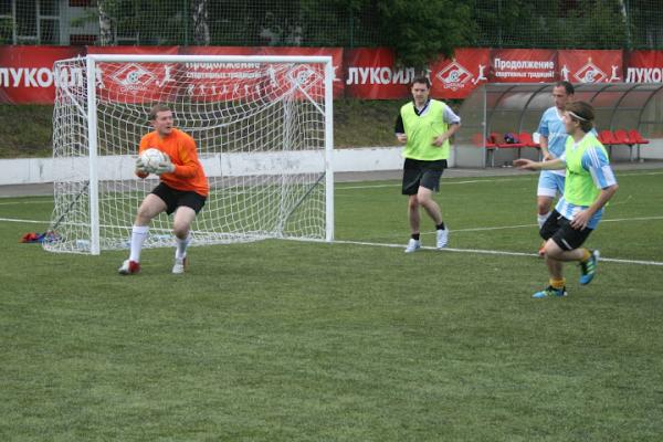 BankersCup2012's tweet photo. Gudkin, Otkritie's goalkeeper kept the spectators' attention http://t.co/7vSATXLo