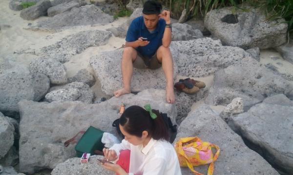 hiiigoo's tweet photo. 海に来た http://t.co/kuZ6Xasz