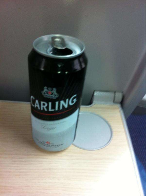 London bound so would be rude not to crack one open